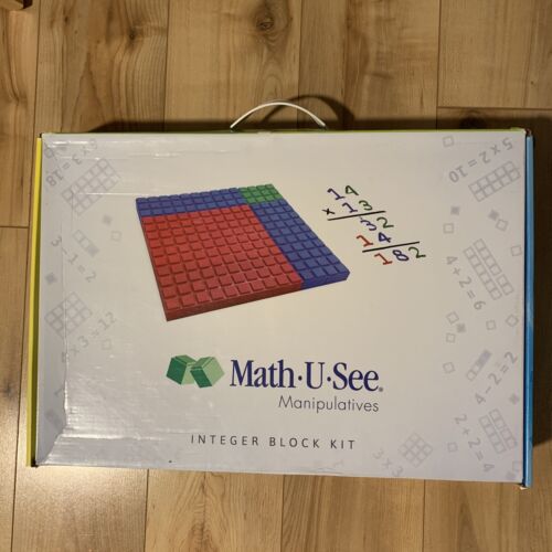 Math-U-See Manipulatives Integer Block Kit Set Complete