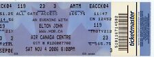 Elton John Vintage Concert Ticket Stub Air Canada Centre (Toronto, 2006)