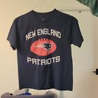 New England Patriots NFL Team Apparel Logo T Shirt Medium