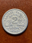 1943 2 Francs coin ETAT FRANCAIS