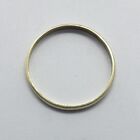 2mm 10K Solid Yellow Gold Plain Knuckle Band Simple Ring Women Sizes 2 to 7.5