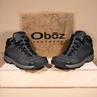 Oboz Men's Mid Leather B-Dry Hiking Boot Waterproof Dark Shadow Grey Sz 11.5