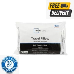 Mainstays Travel Pillow, 14 Inch X 20 Inch