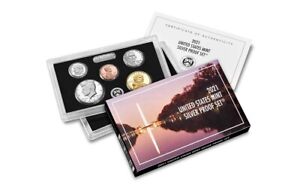 2021 US Silver Proof Set - 7 Coin Set - OGP COA - Free Shipping