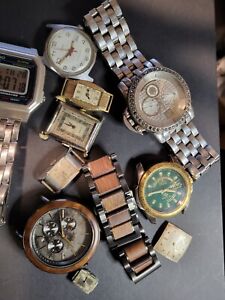 LOT OF Vintage antique watch watches from watchmakers' estate