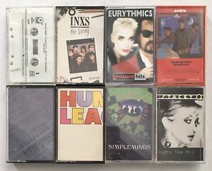 80s New Wave Cassette Tape Lot: Thompson Twins, INXS, Simple Minds, New Order