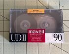 New ListingMaxell UDS-II 90 Blank Audio Cassette Tape (Sealed)