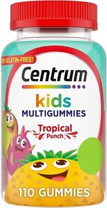 Centrum Kids Multivitamin Gummies Tropical Punch Flavor 110 count