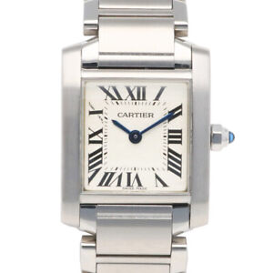 CARTIER Tank francaise SM Watches 2384 Stainless Steel used