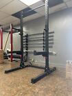 Squat Rack With Spotter Arms, J-Cups & Pull Up Bar. 3x3in Squat Stand 1000lb Max