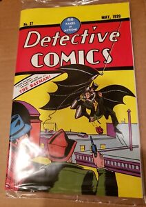 Detective Comics 27 Loot Crate Reprint In Sealed Polybag 1st Batman Facsimile