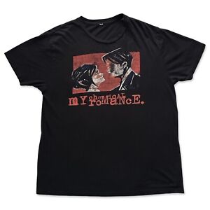 My chemical Romance Y2K Black Shirt Mens Size XL