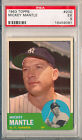 1963 Topps MICKEY MANTLE 200 New York Yankees HOF SP PSA 5 Excellent Great Color
