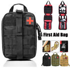 Tactical MOLLE Rip-Away EMT IFAK Medical Pouch First Aid Kit Utility Bag