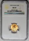 American Gold Eagle 1999 1/10 Oz .9167 Gold NGC MS69