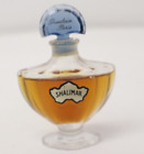 Vintage Shalimar Guerlain Paris Parfum 1/3 FL OZ  Glass Bottle, See Photos (10B)