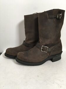 Frye Men’s 12R Harness Engineer Boots 8 M Style 87800 USA Made Gaucho