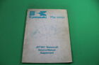 Kawasaki 1987 Jet Ski 300SX Jet Ski Service Manual Supplement #99924-1070-51