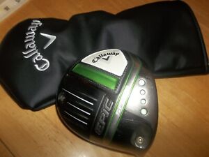 CALLAWAY EPIC SPEED DRIVER HEAD ONLY 10.5 DEGREE VERY GOOD W/HC