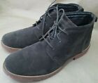 Rockport Charson Ankle Chukka Boots Mens 12 M Brown Suede Casual Lace Up V80567