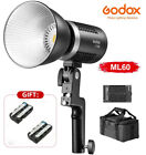 Godox ML60 60w Handheld LED Video Light CRI96+ TLCI 97+ Outdoor Fill Light Kit