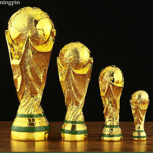 FIFA World Cup Qatar 2022 Soccer Trophy Resin Golden Football Champion Award Cup