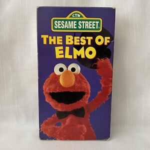 Sesame Street - The Best of Elmo (VHS, 1994) Tested Works Great Very Good