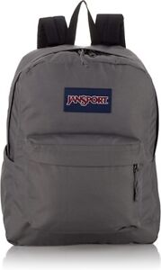 Jansport Superbreak Graphite Gray Backpack Lightweight School BookBag