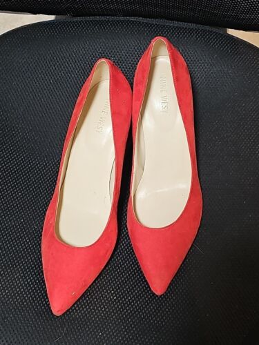 Red Nine West New Women's Pump Heel Shoe 10 M