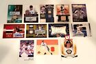 MLB BASEBALL LOT 12 CARDS GAME WORN JERSEY ROOKIE PATCH AUTO NM-M LIMITED LOT #4