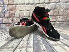 Reebok Freestyle Hi-Top Sneakers Human Rights Now! Women Size 9 HQ414 BLK New