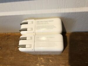 Lot of 2 Genuine OEM APPLE  61W USB-C Power AC Adapter Charger For Macbook