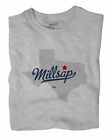 Millsap Texas TX Tex T-Shirt MAP