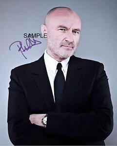 PHIL COLLINS #1 REPRINT 8X10 AUTOGRAPHED SIGNED PHOTO PICTURE COLLECTIBLE RP
