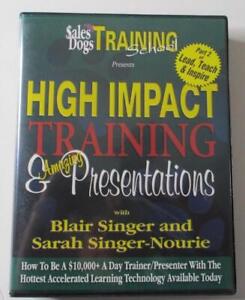 Sales Dogs Training Presents HIGH IMPACT With Blair Singer (2003 - 5 CDs + Book)