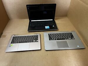 New ListingLOT OF 3: Dell, Asus, & HP Laptops For Parts Or Repair