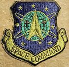 USAF AIR FORCE Patch: SPACE COMMAND: PETERSON AFB, CO: SUBDUED MILITARY ORIGINAL