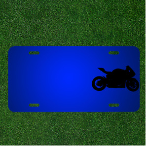 Custom Personalized License Plate With Add Names To Motorcycle Bike Chopper