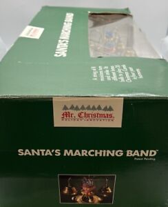Mr Christmas Santa’s Marching Band 16 Bells Plays 35 Songs 1991, Tested Vintage