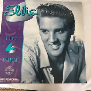Vintage Elvis Presley Calendar 1997 Landmark Calendars Official edition