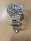 Decanter Bottle Crystal 4” Stopper Only Cristal d'Arques Plug Lid Fits Others