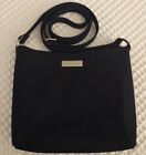 Liz Claiborne Purse Black Small Handbag Crossbody Shoulder Designer Adjustable