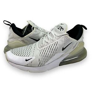 Nike Air Max 270 White Mesh Sneakers Mens 11.5