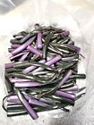 Al Gag Eels Tails Large Replacement Large Lot 100 9 Inch Black I'll Purple