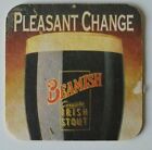 BEAMISH Irish Stout BEER COASTER - Ireland