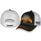 Joey Logano Team Penske 2022 NASCAR Cup Series 2X Champion Black White Mesh Hat