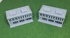 N scale 1/160 2 Piece Town Buildings Pack City- Multi Use Buildings FREE SHIP