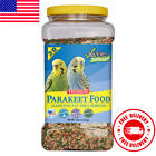Premium Parakeet Food | With Probiotics | 5.0 lb. Stay Fresh Jar | Free Shipping