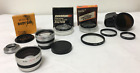 Mixed Lot of 10 Vintage Camera Filters Lens