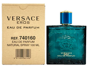 Versace Eros for Men 3.4 oz Eau de Parfum *TR* Spray NEW 100% AUTHENTIC